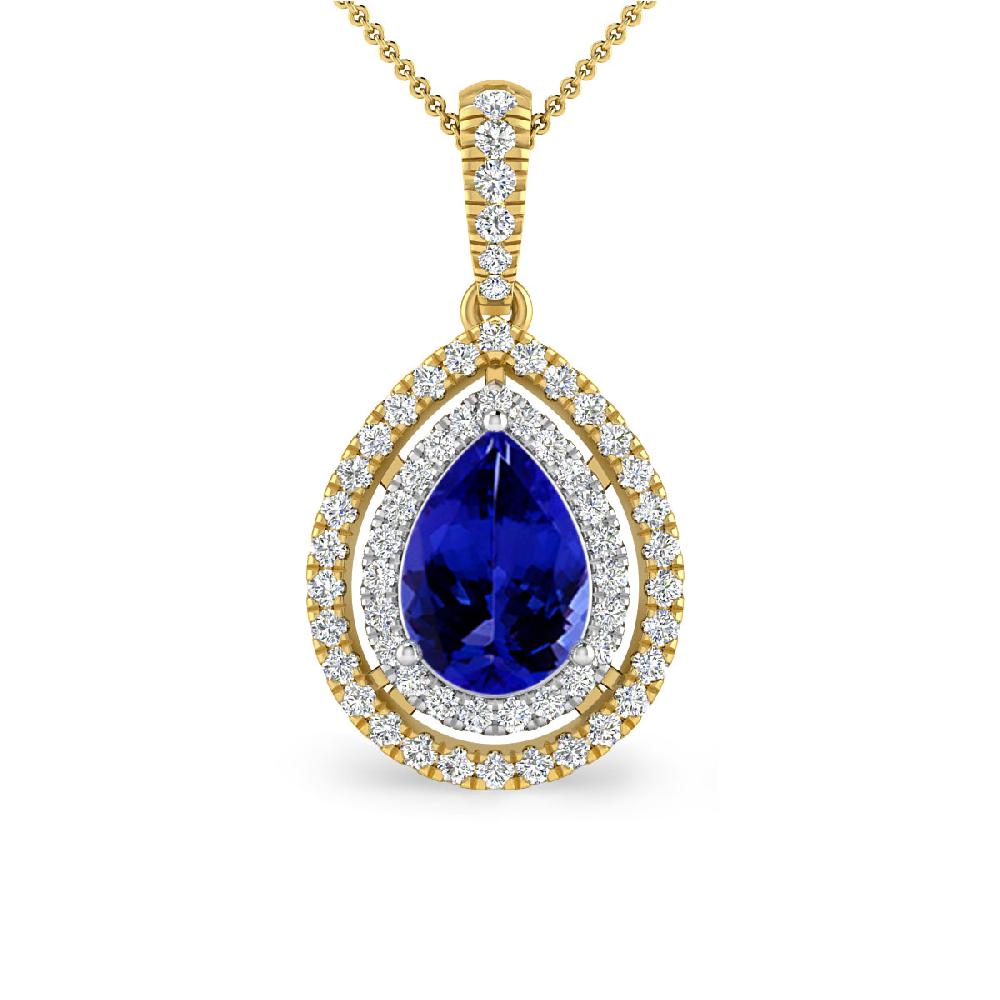 Yellow Gold - Tanzanite