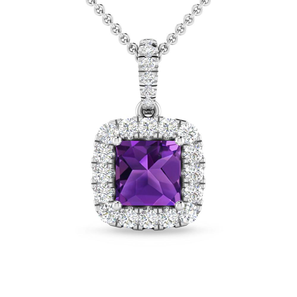 White Gold - Amethyst