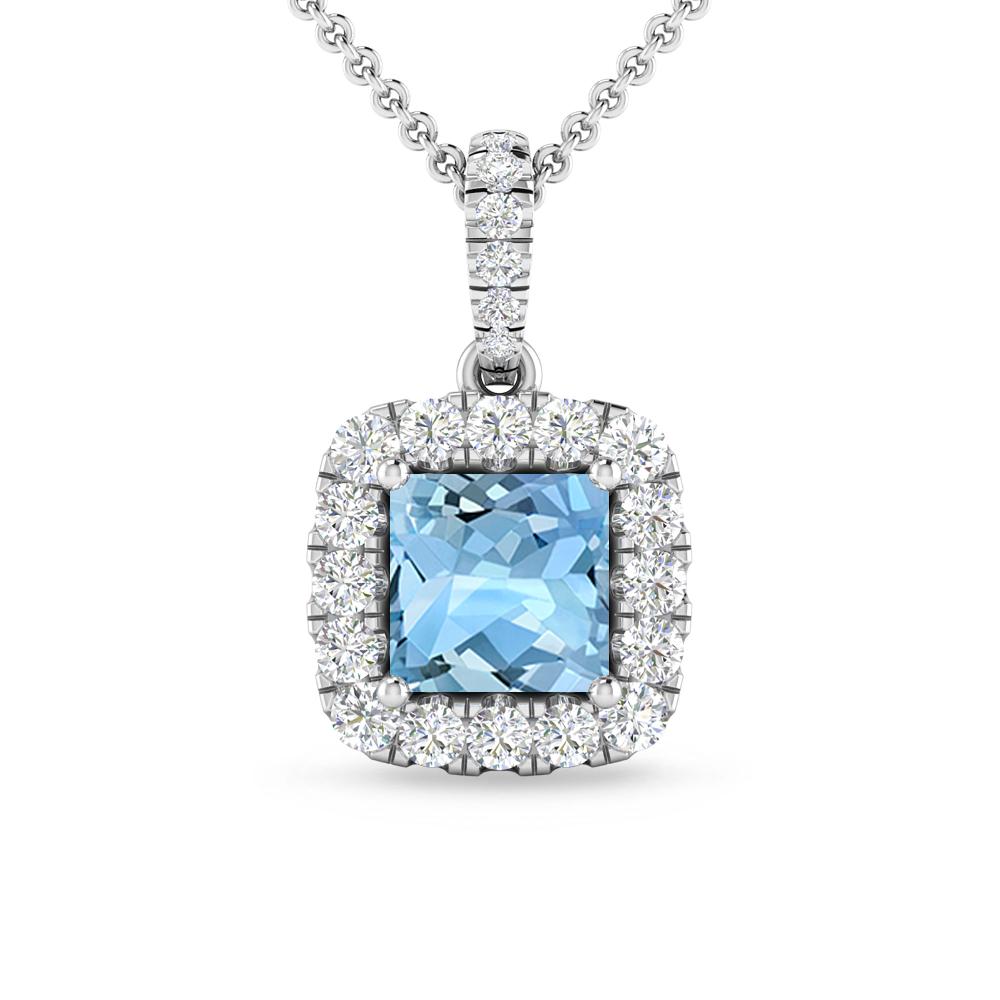 White Gold - Aquamarine