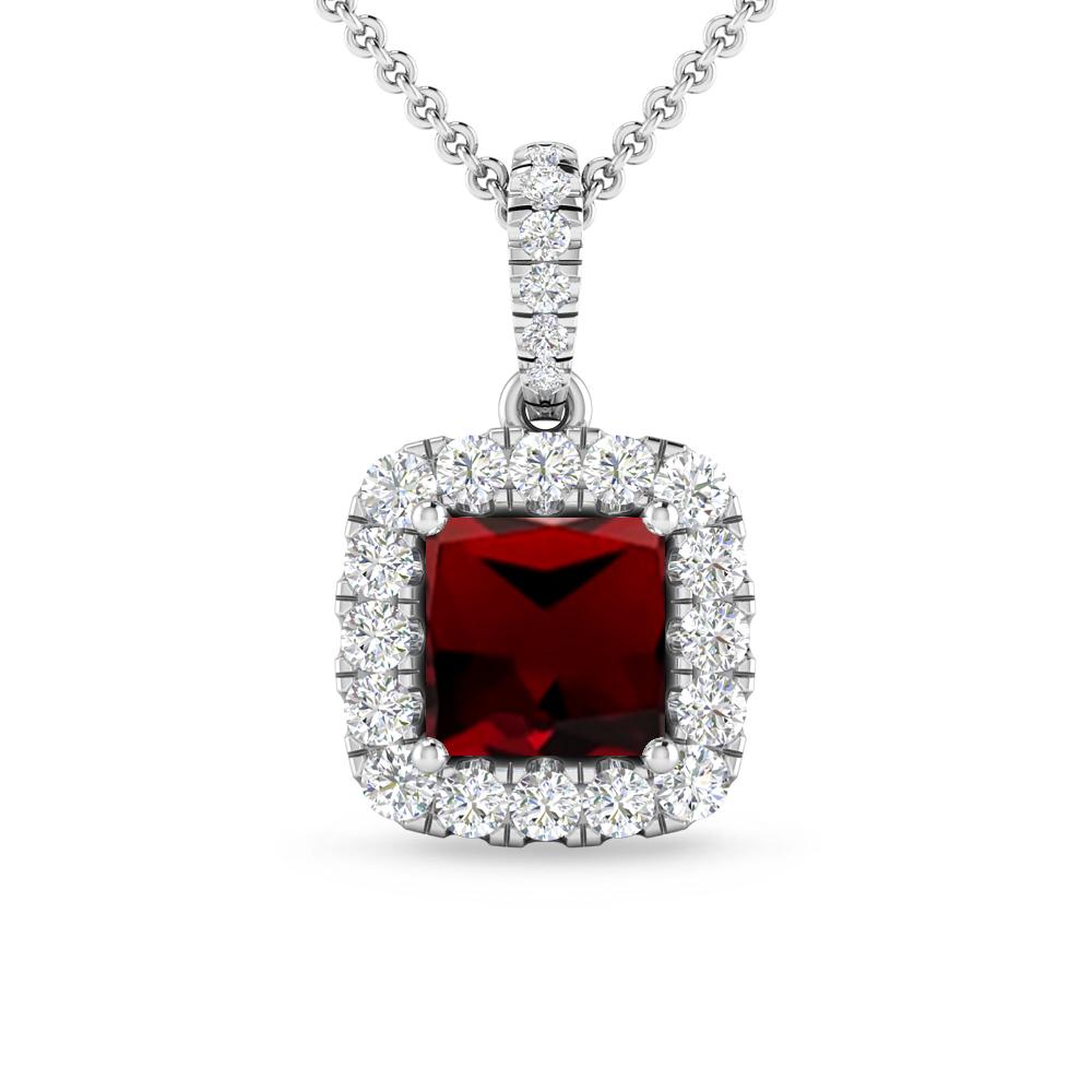 White Gold - Garnet