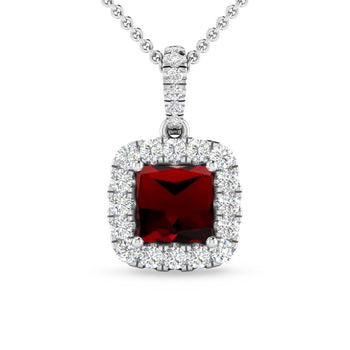 White Gold - Garnet