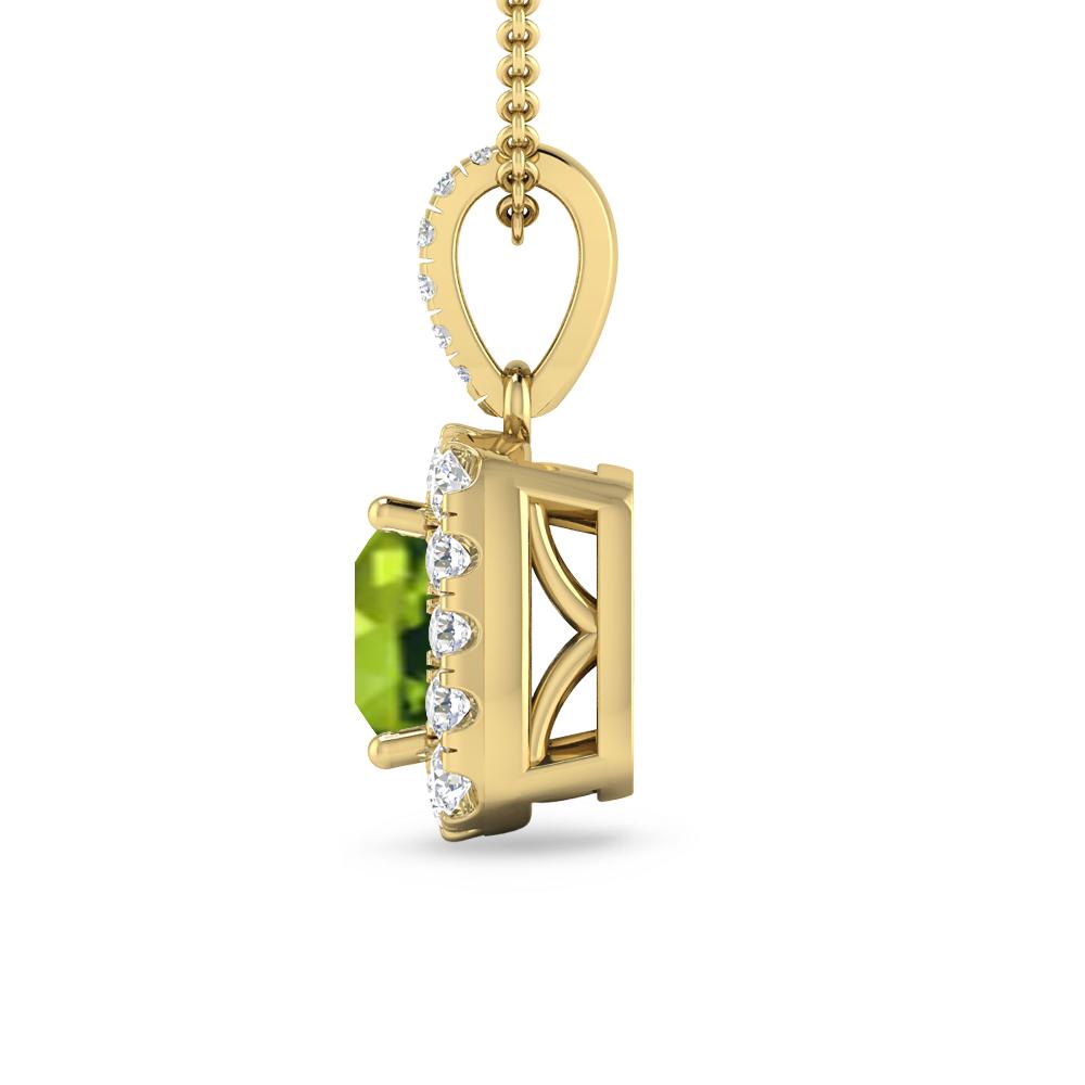 Yellow Gold - Peridot