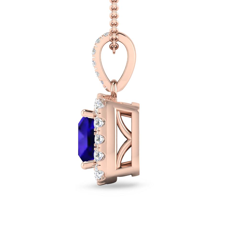 Rose Gold - Tanzanite