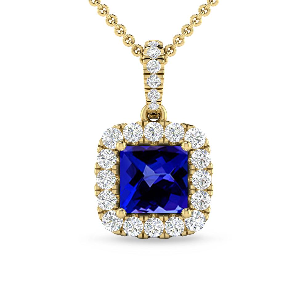 Yellow Gold - Tanzanite