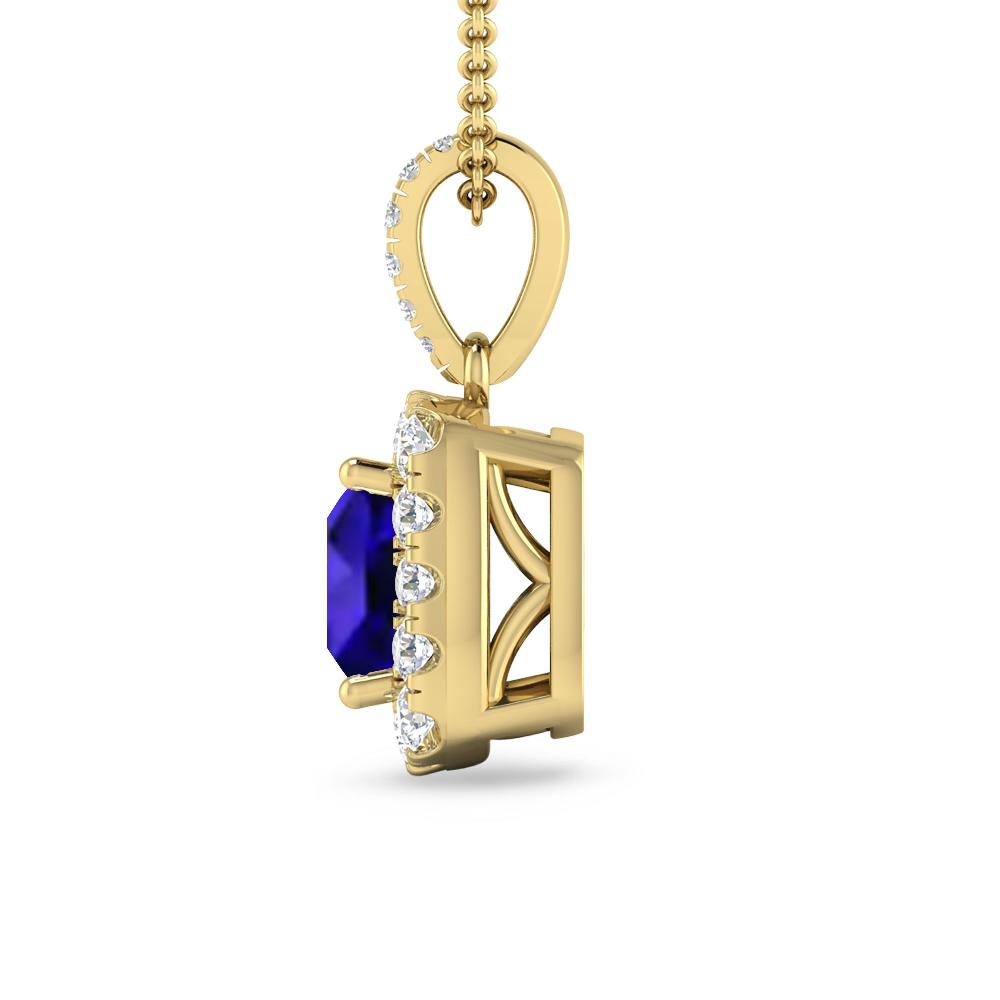 Yellow Gold - Tanzanite