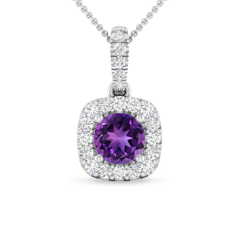 White Gold - Amethyst