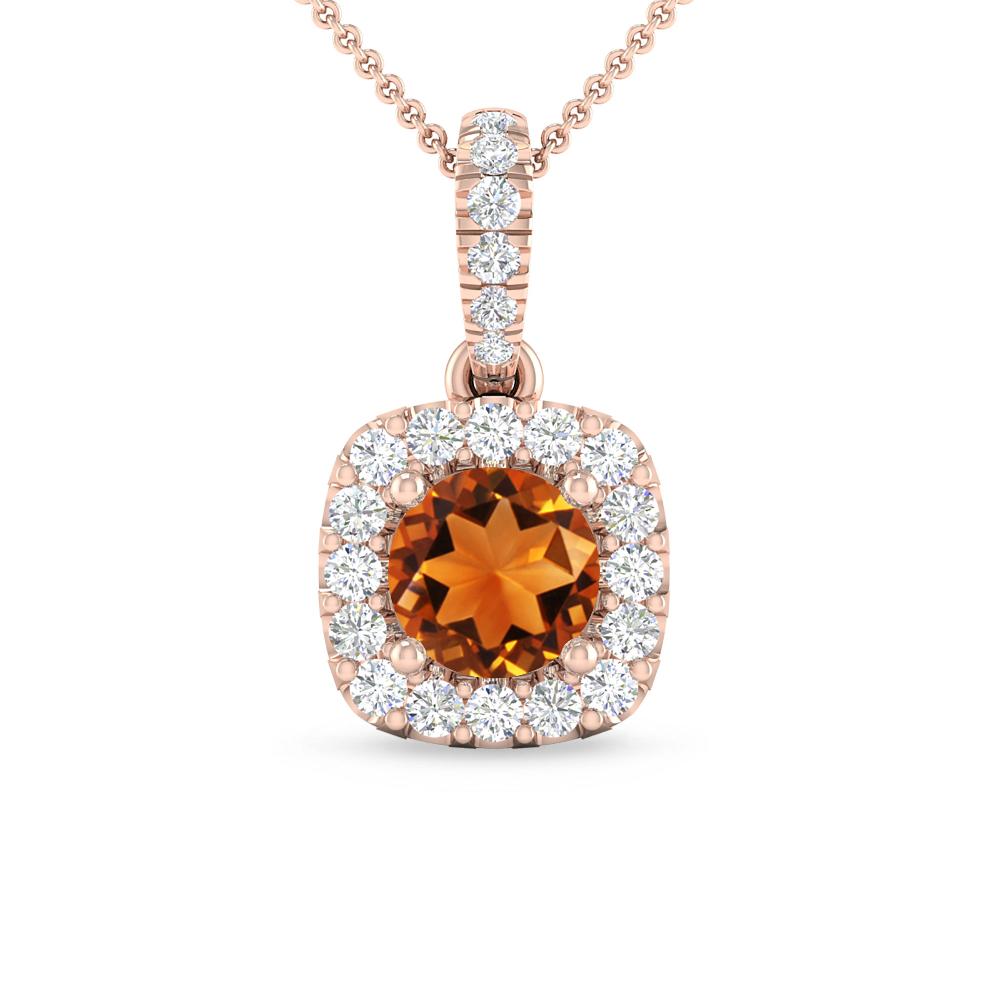 Rose Gold - Citrine