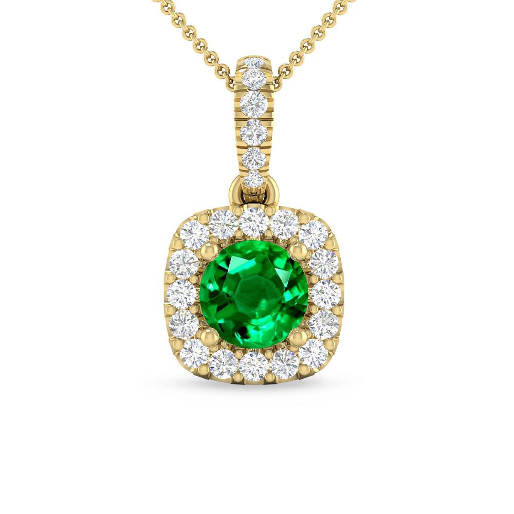 Yellow Gold - Emerald