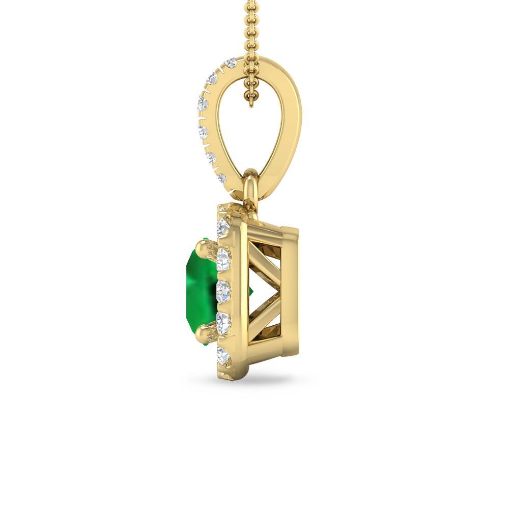 Yellow Gold - Emerald