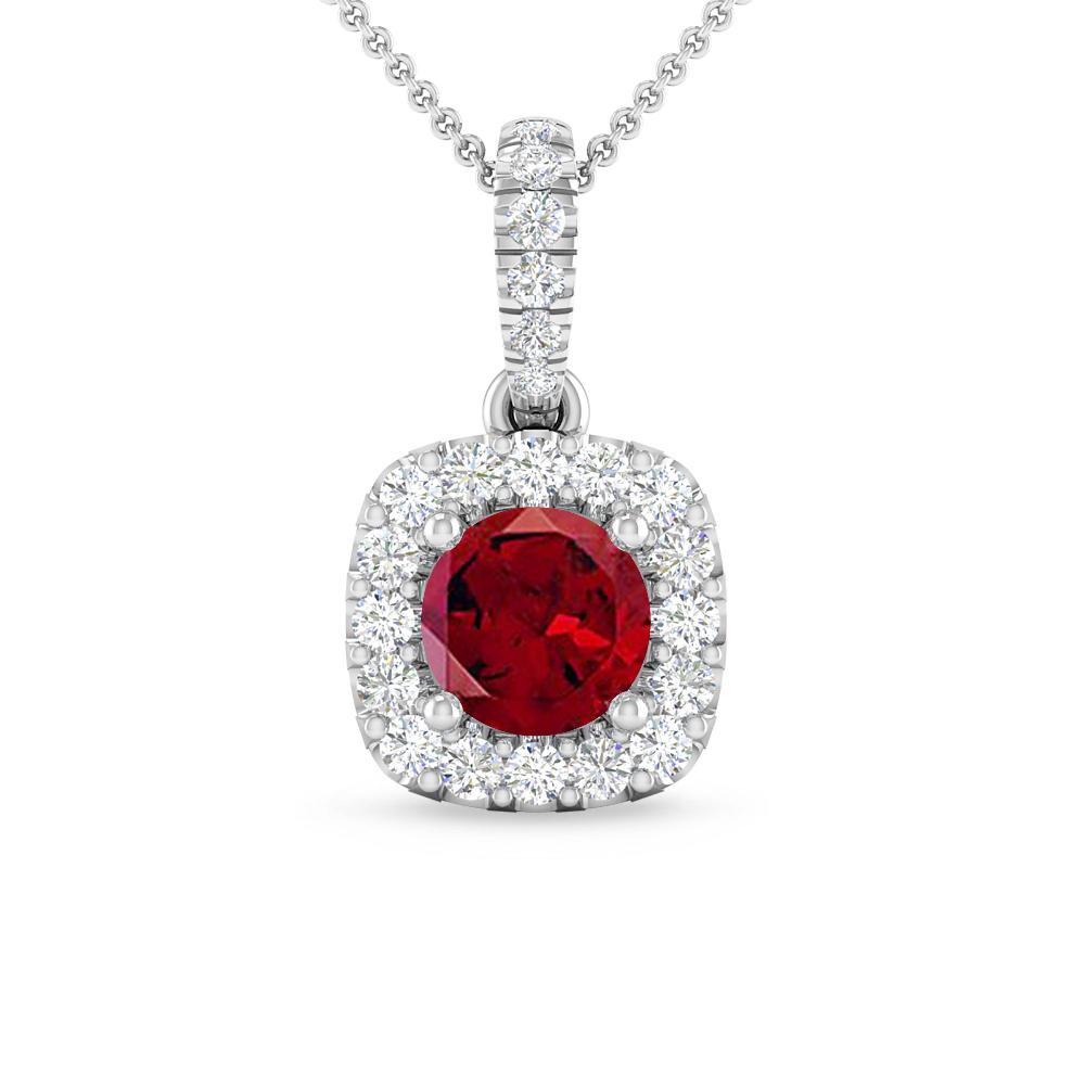 White Gold - Garnet