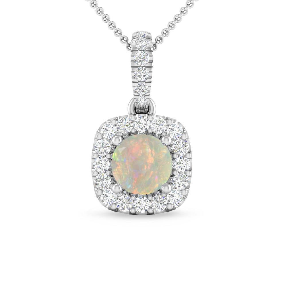 White Gold - Opal