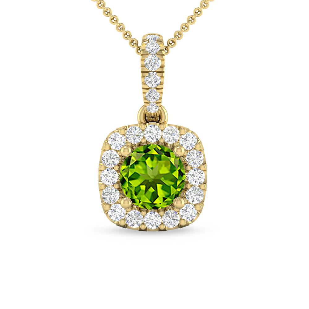 Yellow Gold - Peridot