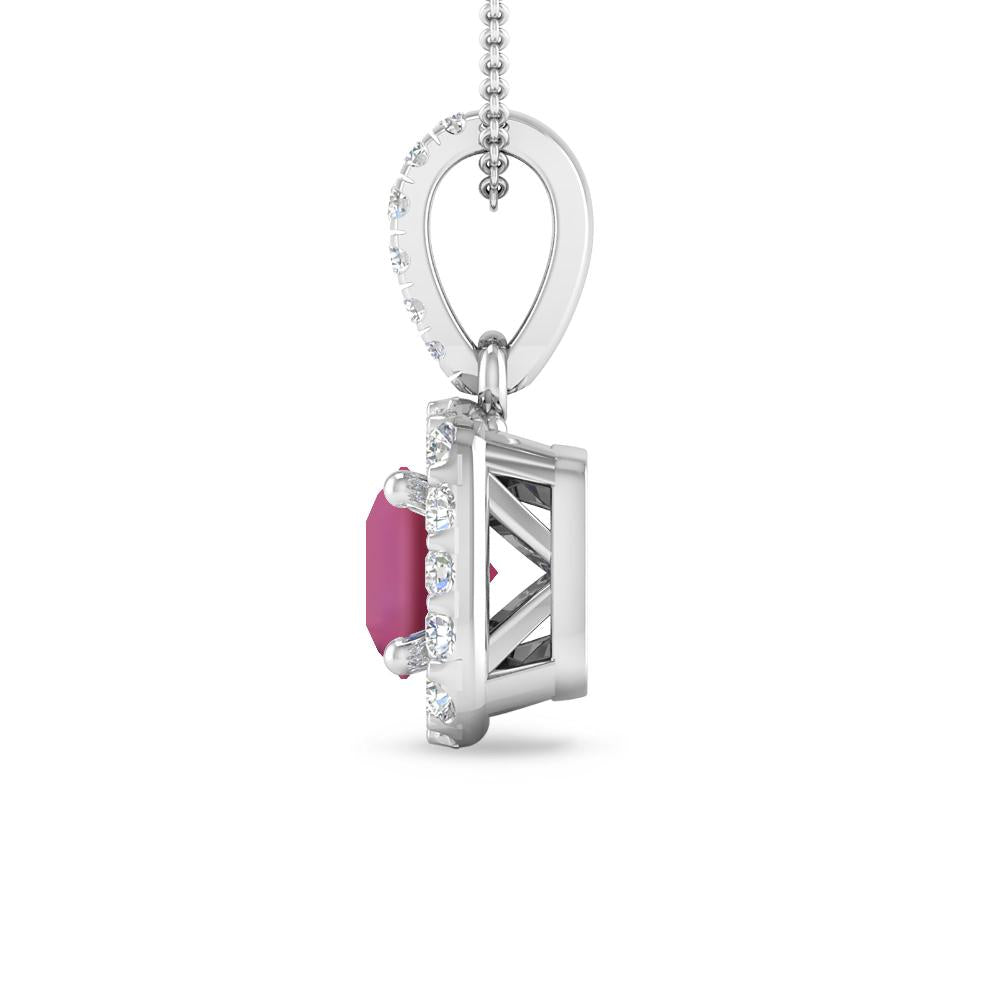 White Gold - Pink Tourmaline