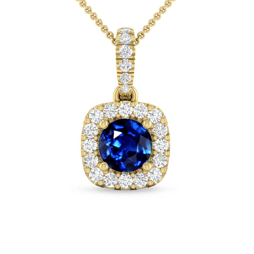 Yellow Gold - Sapphire