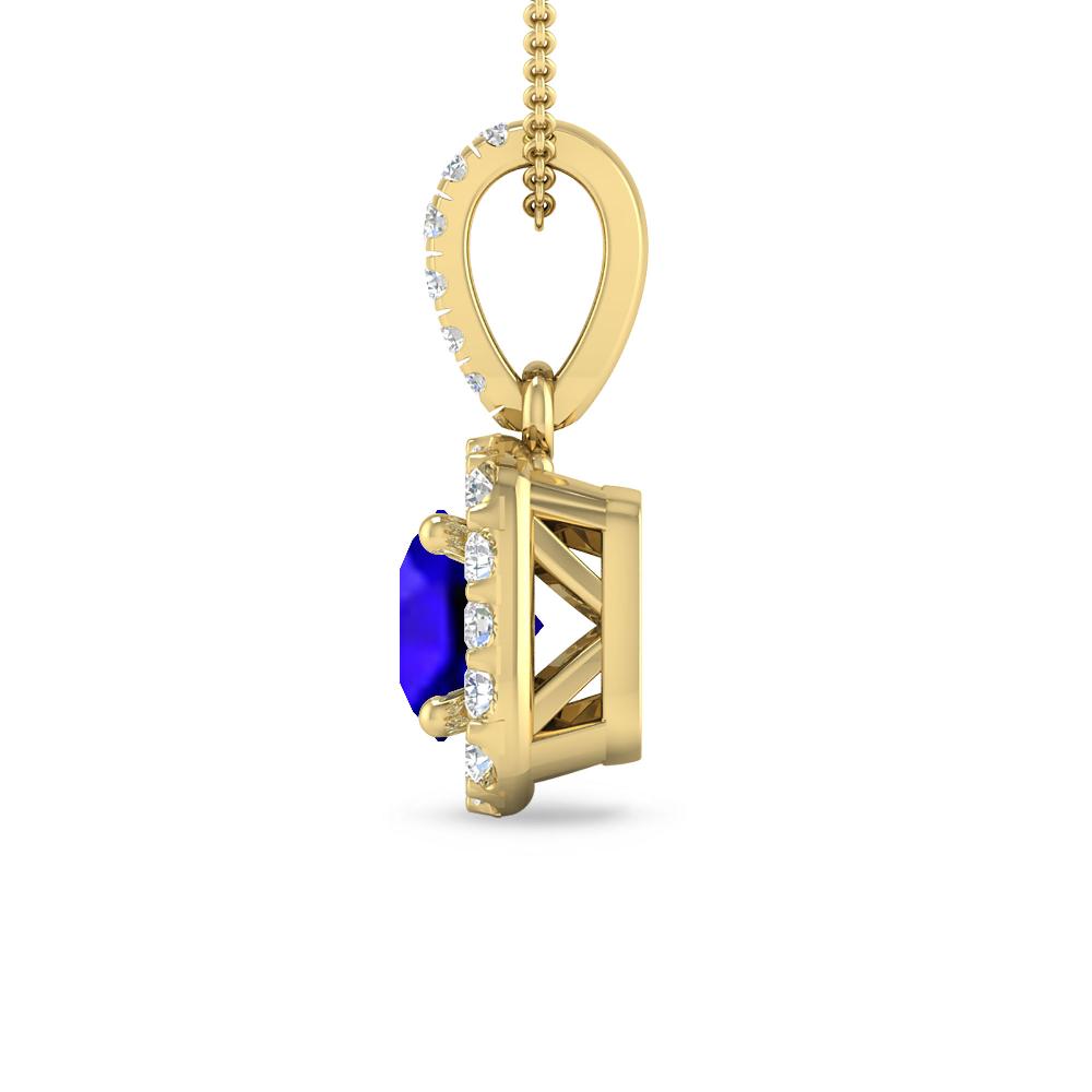 Yellow Gold - Tanzanite