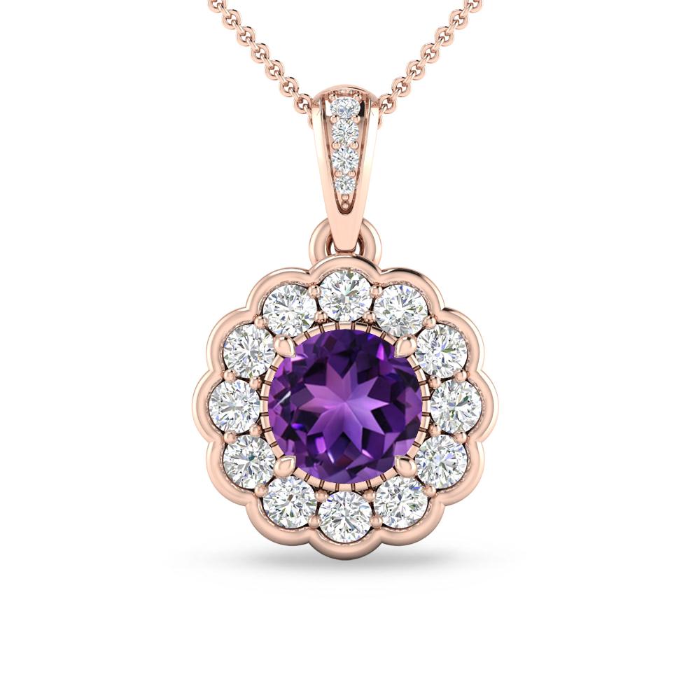 Rose Gold - Amethyst