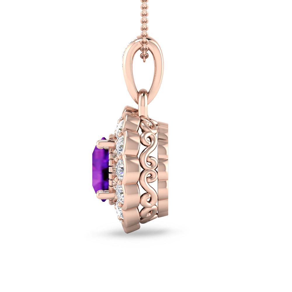 Rose Gold - Amethyst