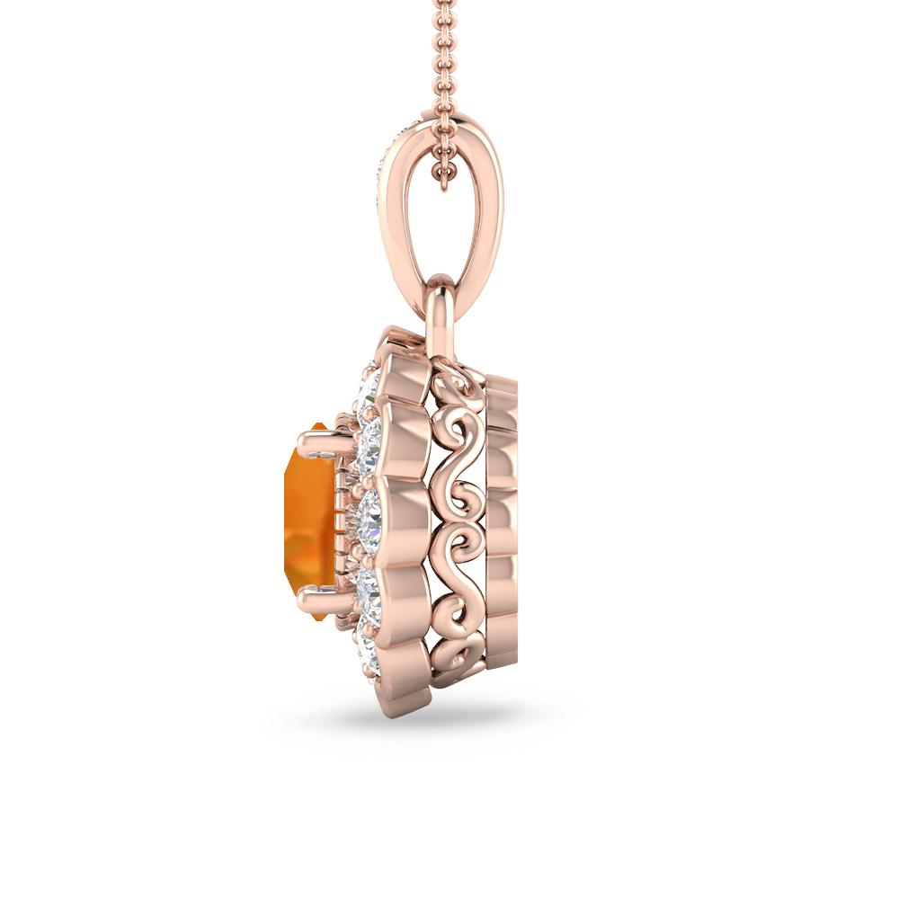 Rose Gold - Citrine