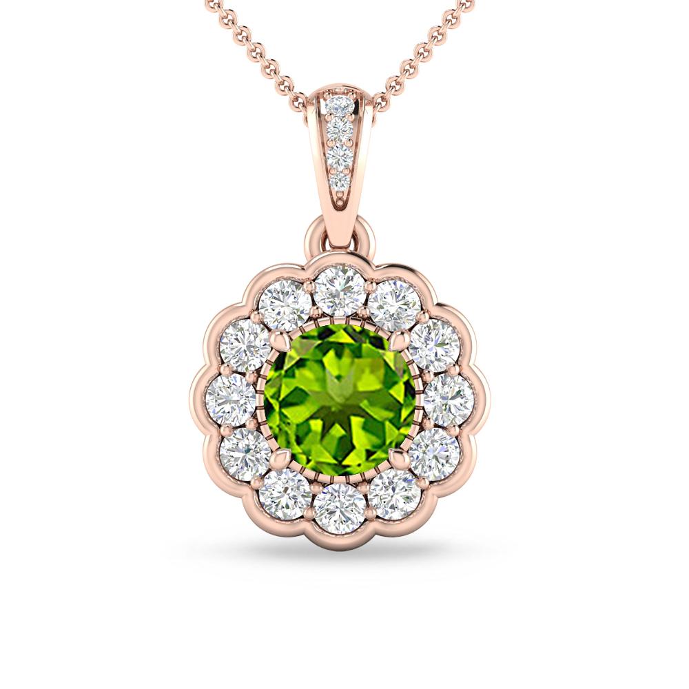 Rose Gold - Peridot