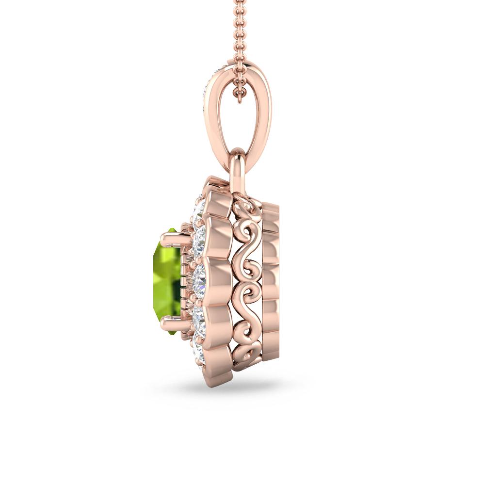 Rose Gold - Peridot