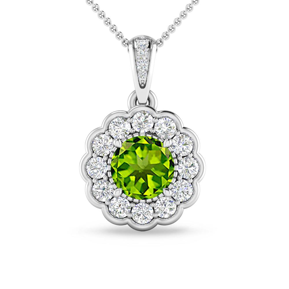 White Gold - Peridot