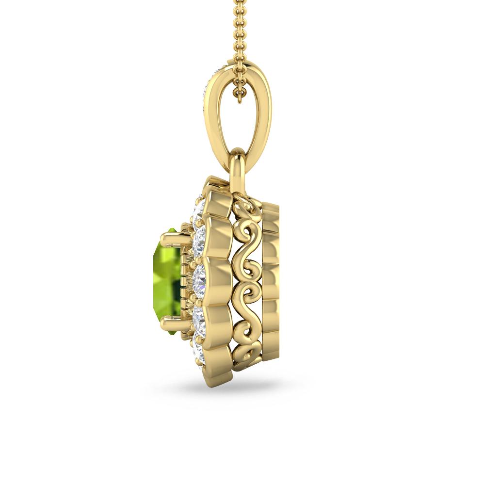 Yellow Gold - Peridot