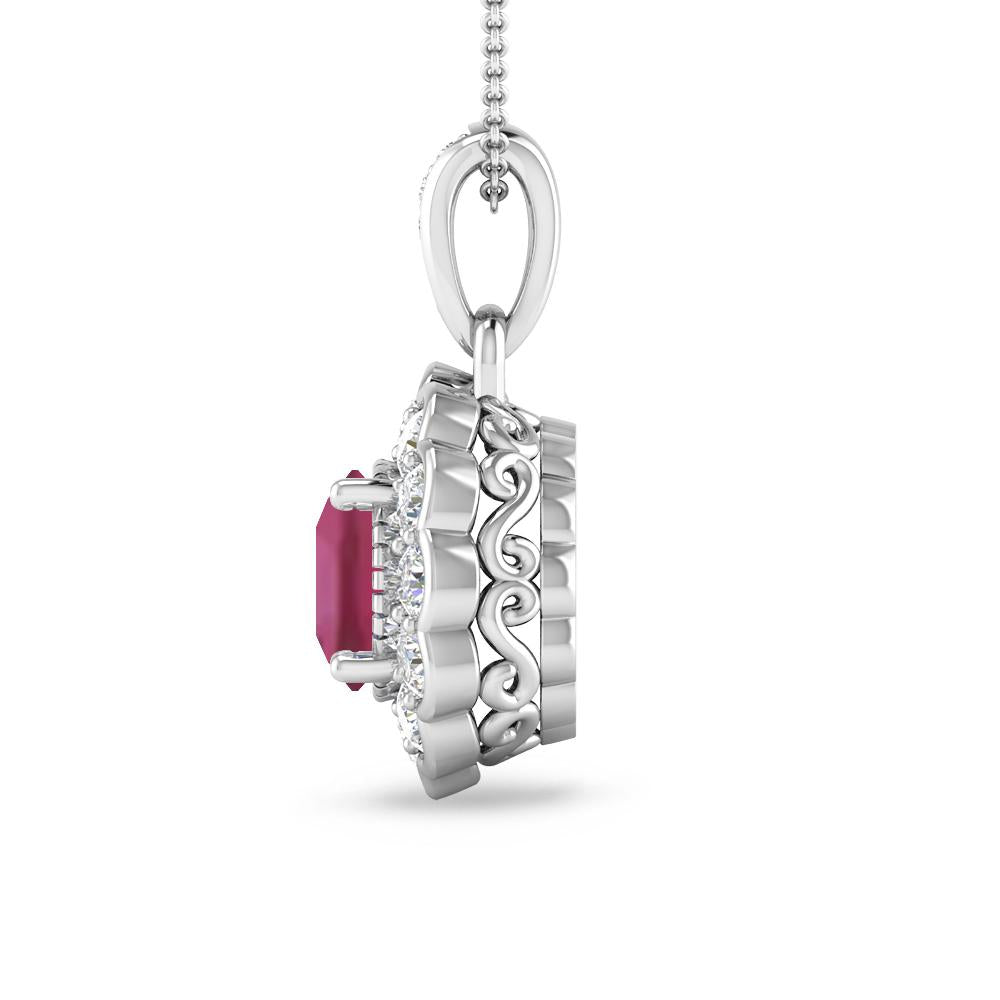 White Gold - Pink Tourmaline