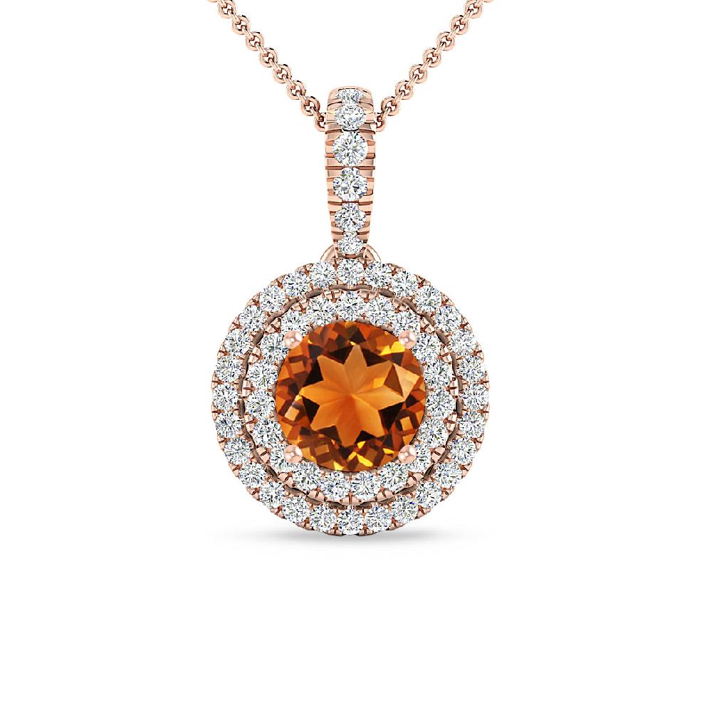 Rose Gold - Citrine