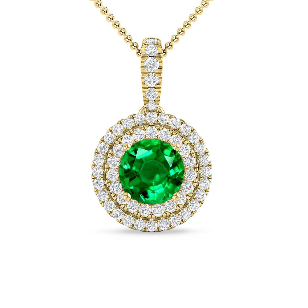 Yellow Gold - Emerald