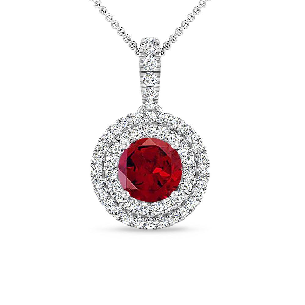 White Gold - Garnet