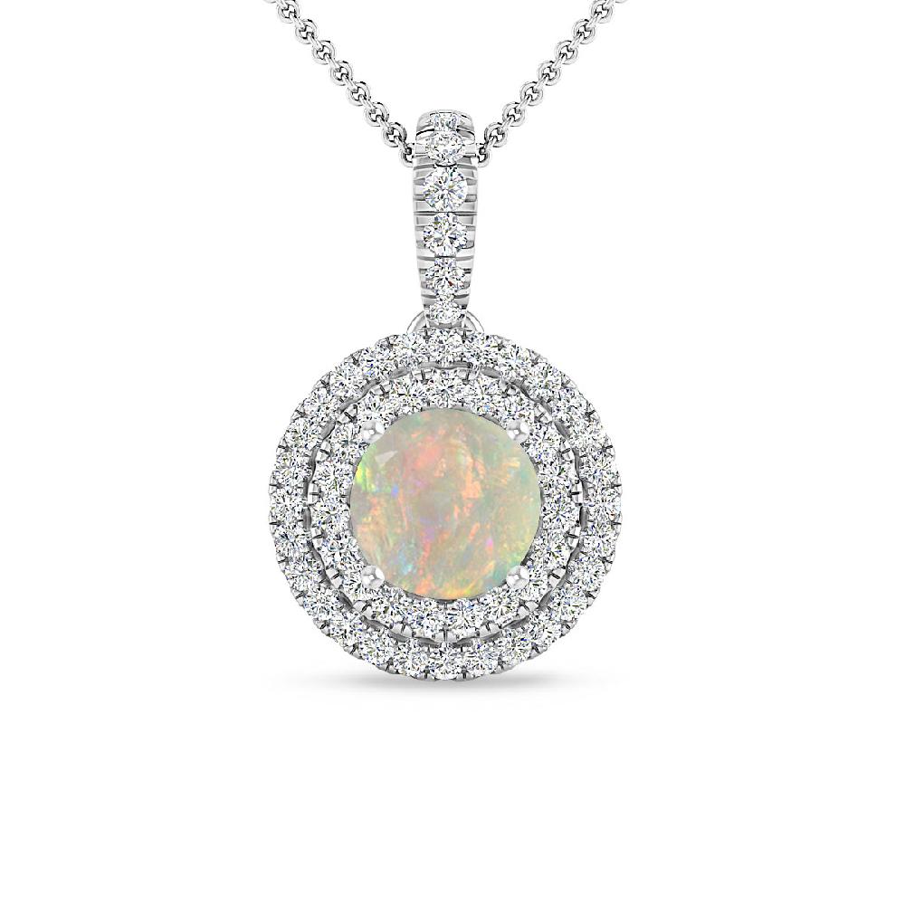 White Gold - Opal