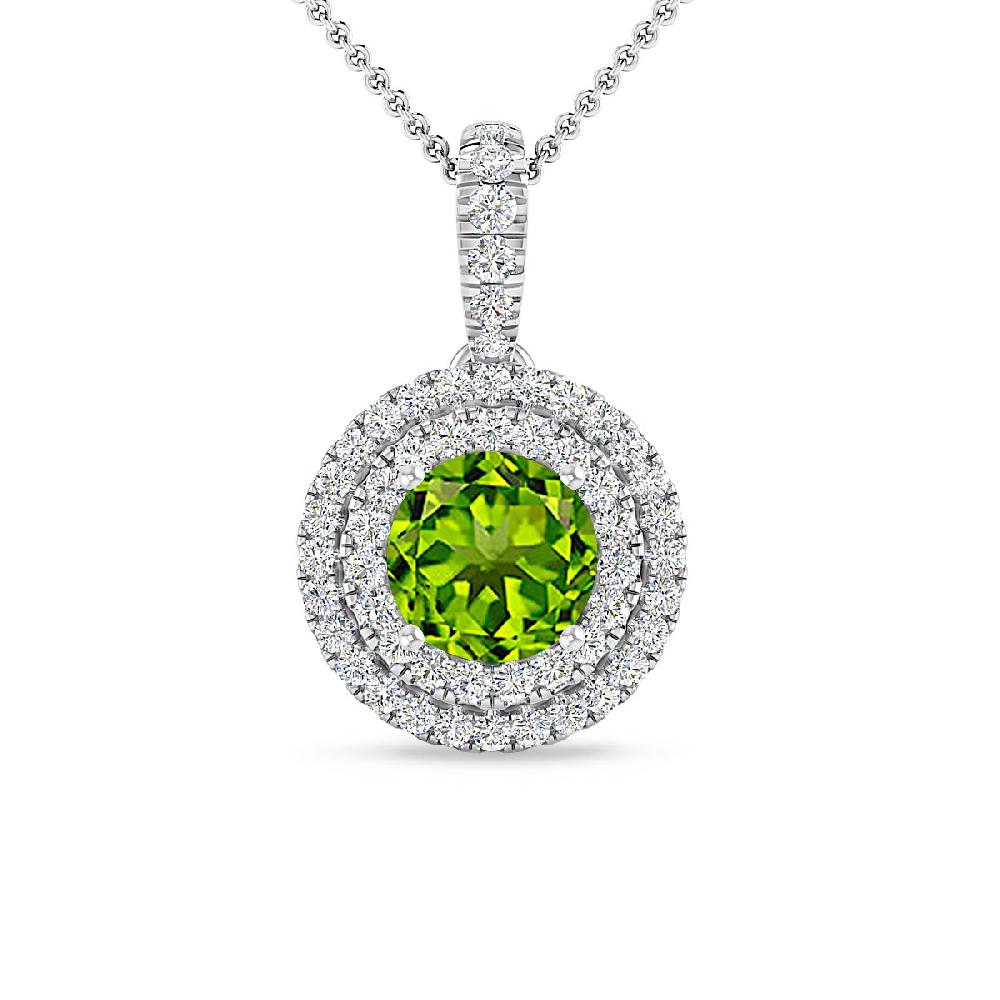 White Gold - Peridot