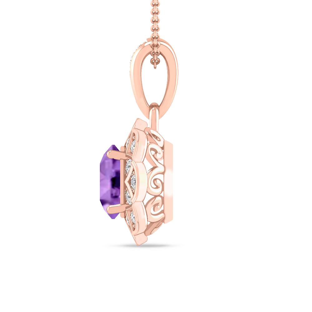 Rose Gold - Amethyst