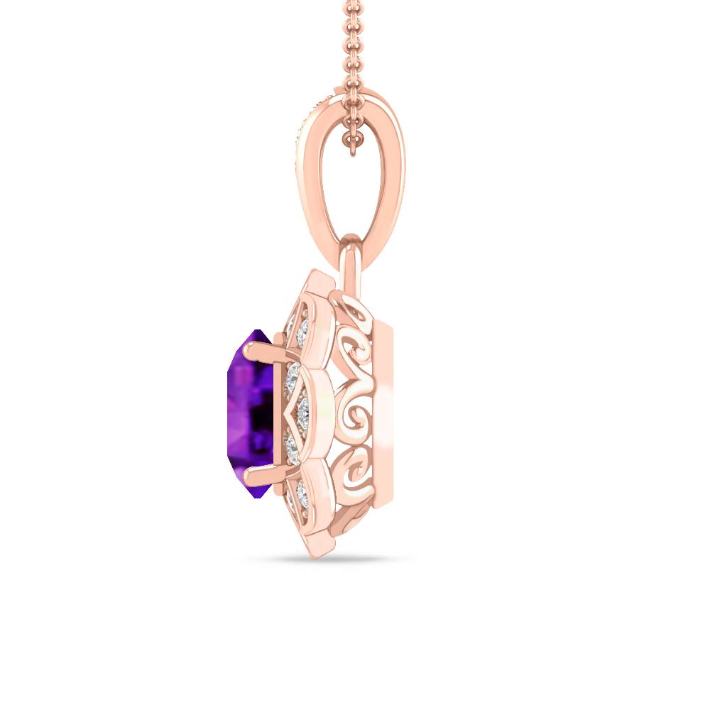 Rose Gold - Amethyst