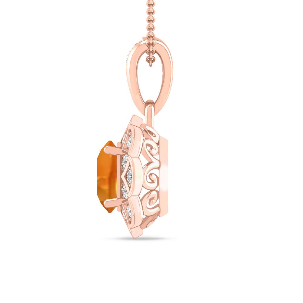 Rose Gold - Citrine