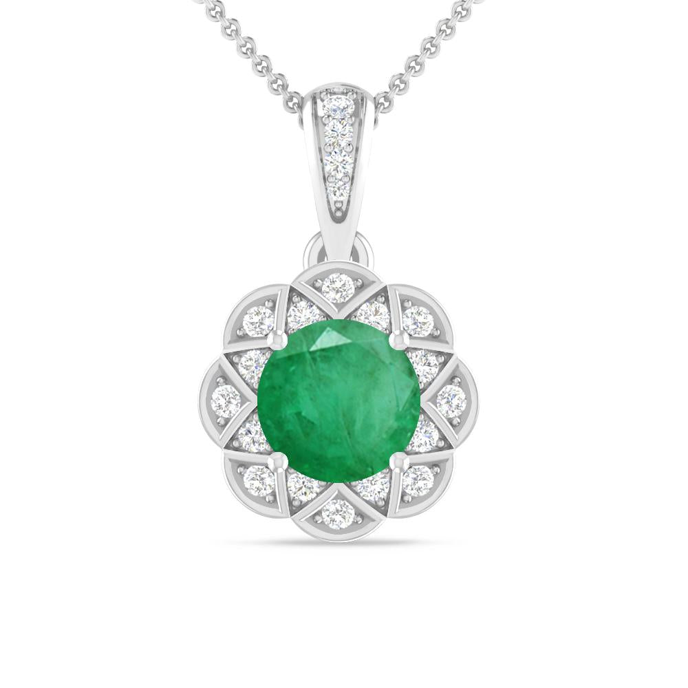 White Gold - Emerald