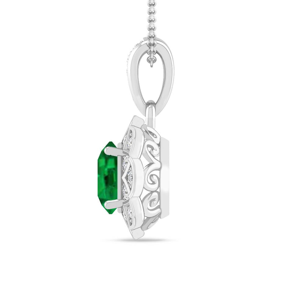 White Gold - Emerald