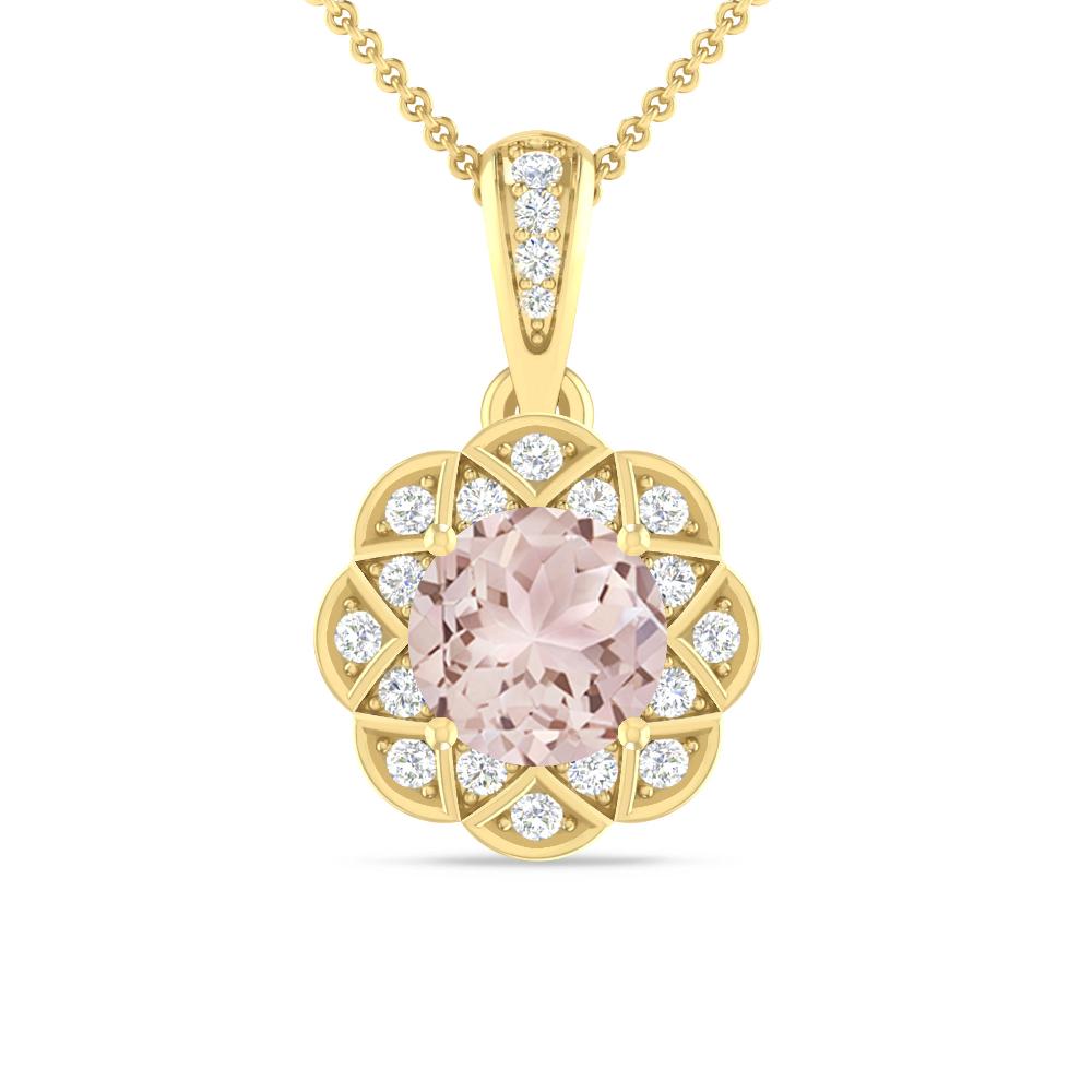 Yellow Gold - Morganite