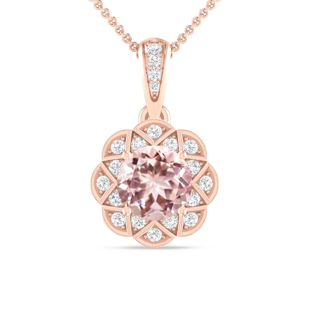 Rose Gold - Morganite