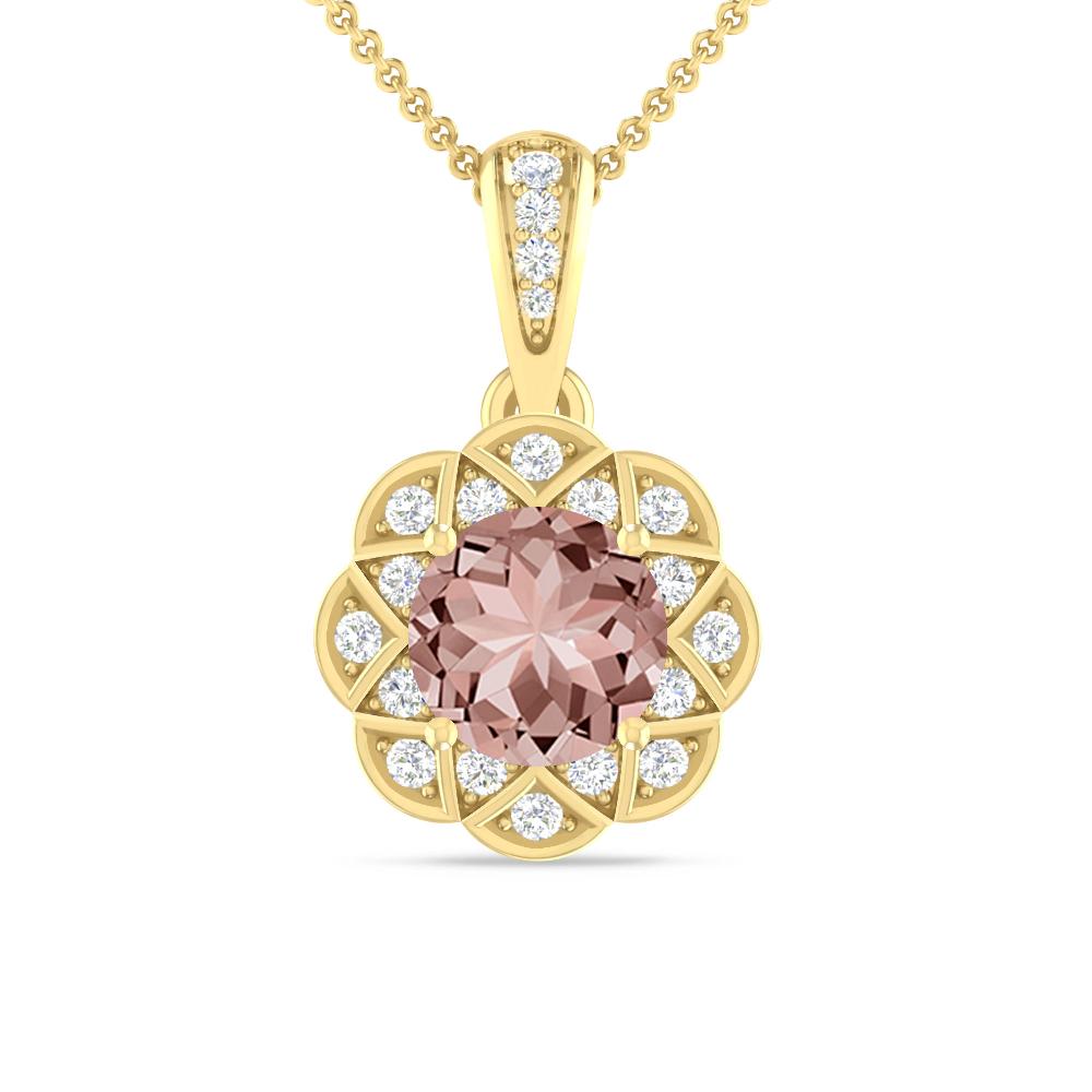 Yellow Gold - Morganite