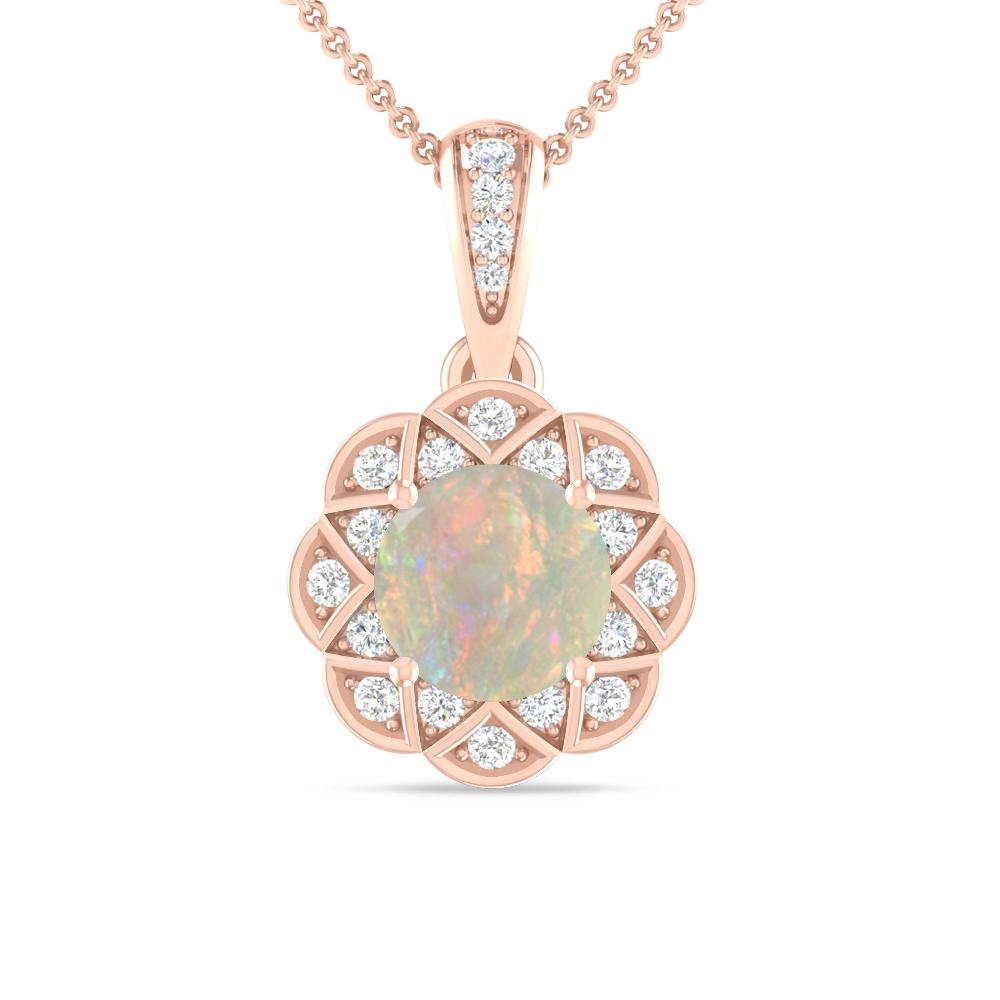 Rose Gold - Opal