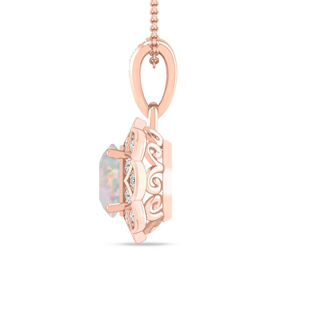 Rose Gold - Opal