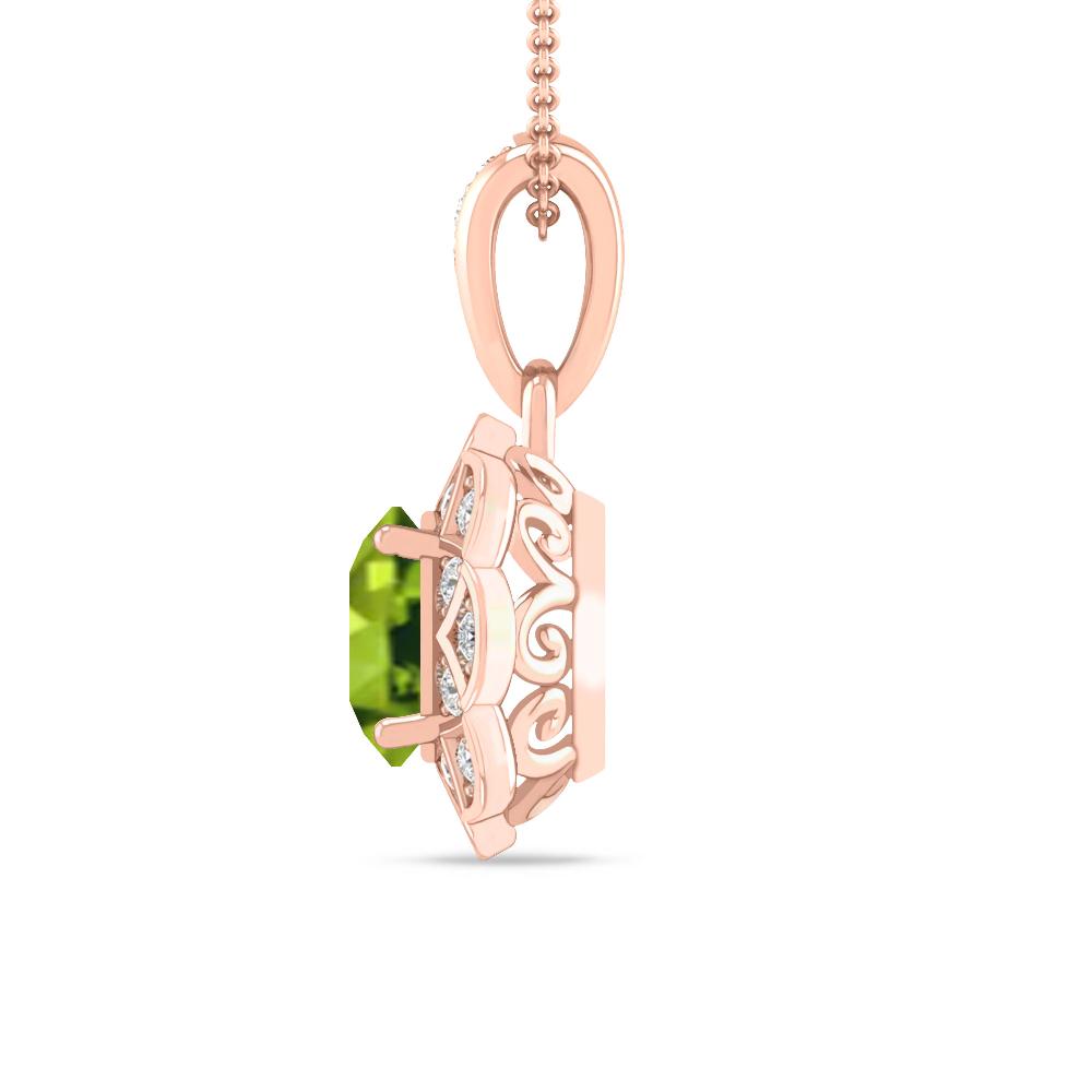 Rose Gold - Peridot