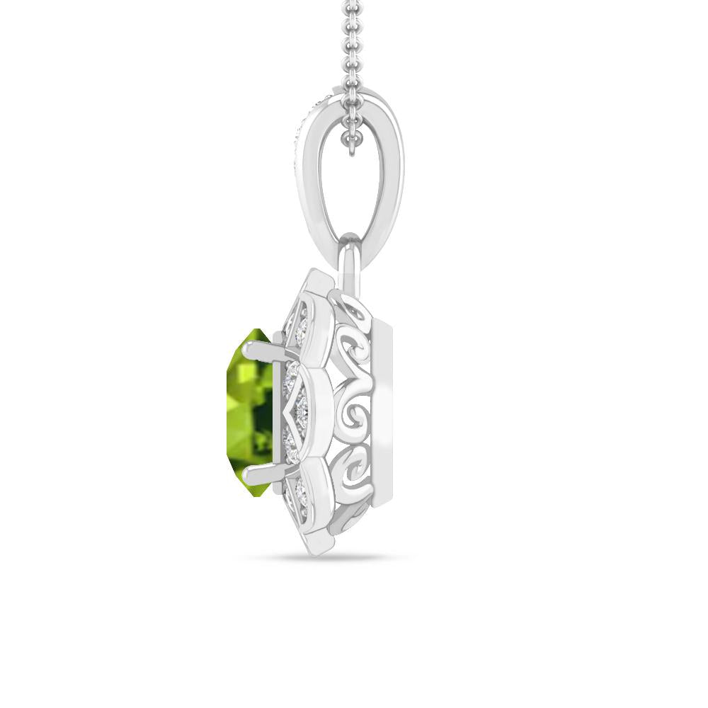 White Gold - Peridot