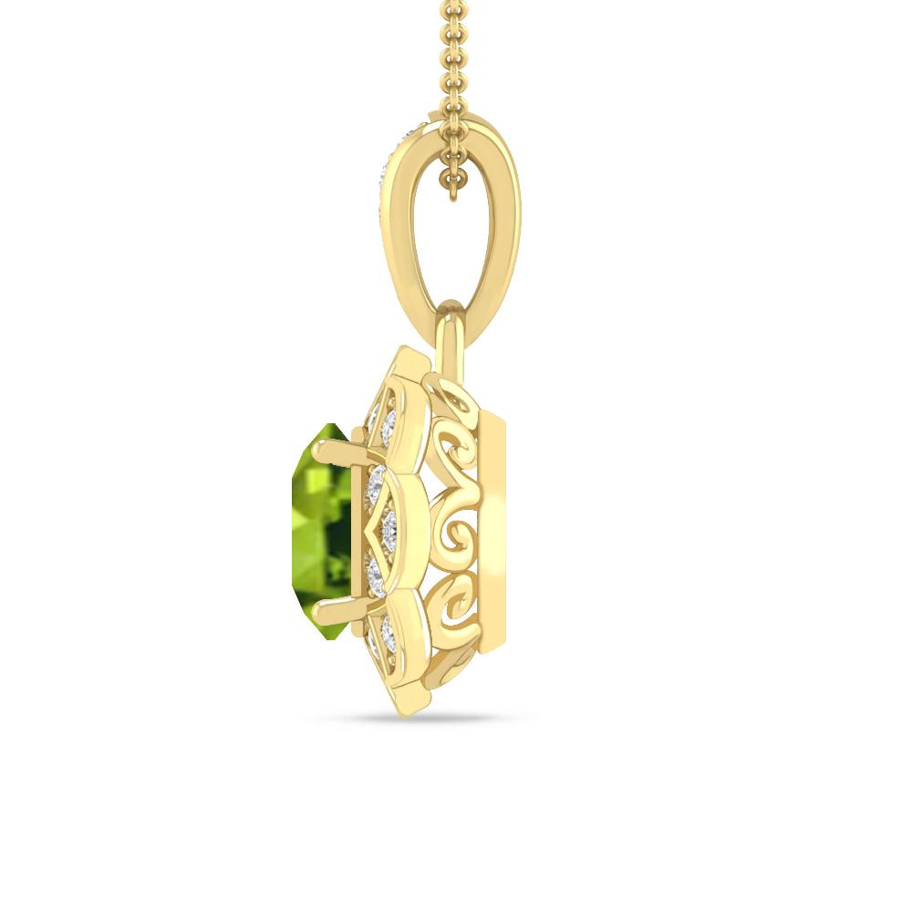 Yellow Gold - Peridot