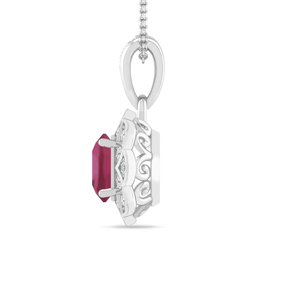 White Gold - Pink Tourmaline