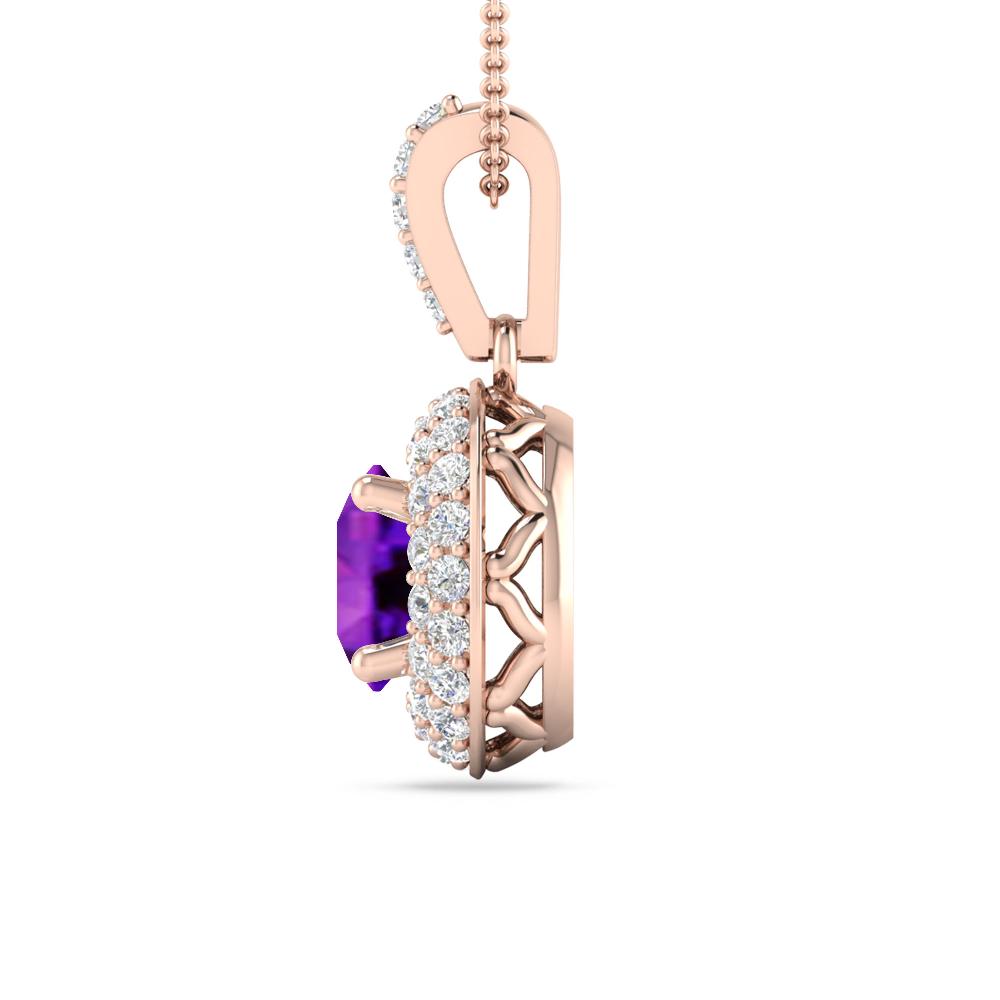 Rose Gold - Amethyst