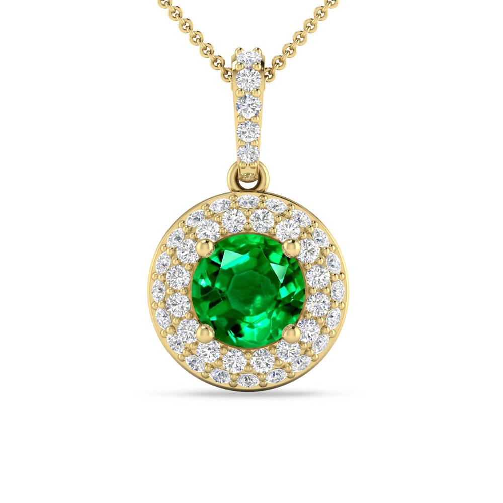 Yellow Gold - Emerald