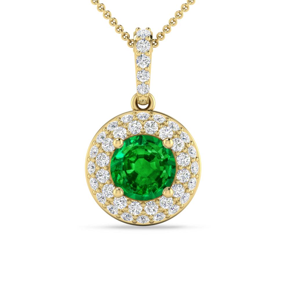 Yellow Gold - Emerald