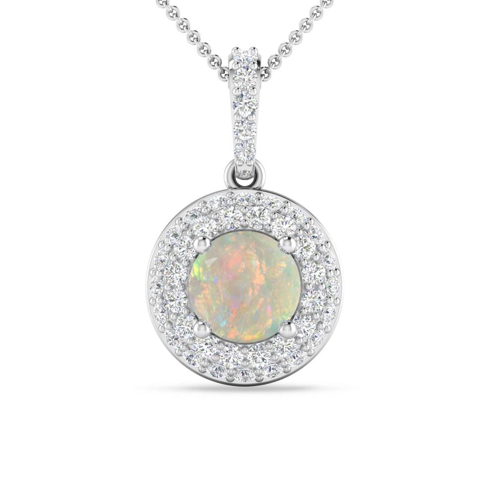 White Gold - Opal